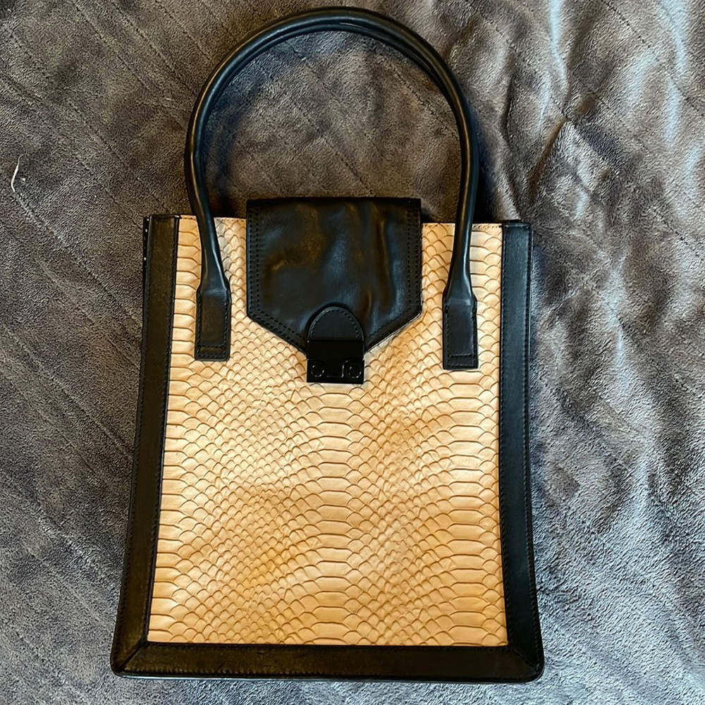 NWT Loeffler Randall Calfskin Work Tote